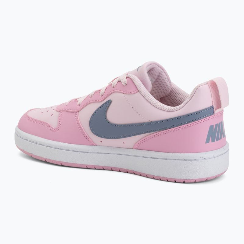 Shoes Nike Court Borough Low Recraft pink foam/pink rise/white/ashen slate 3