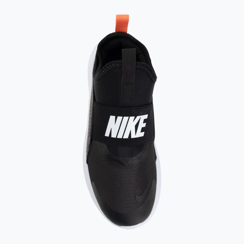 Children's shoes Nike Flex Runner 4 black/white/turf orange 5