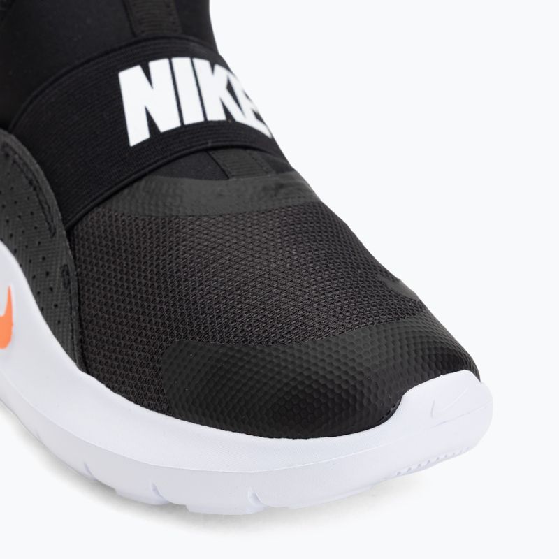 Children's shoes Nike Flex Runner 4 black/white/turf orange 7