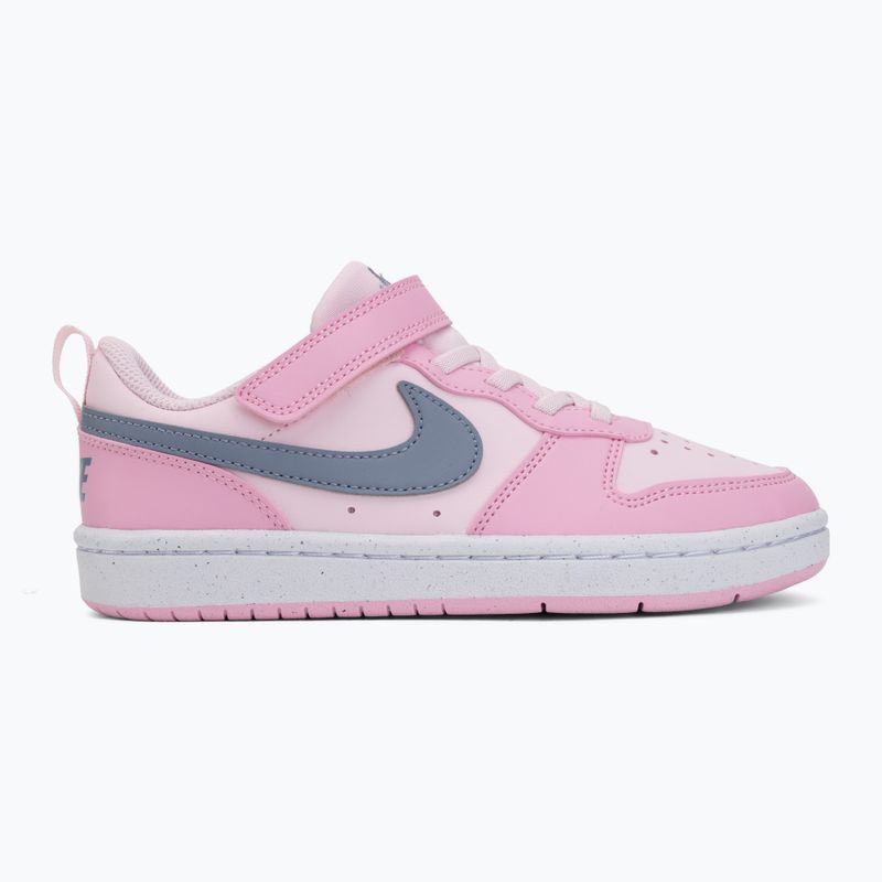 Children's shoes Nike Court Borough Low Recraft pink foam/pink rise/white/ashen slate 2