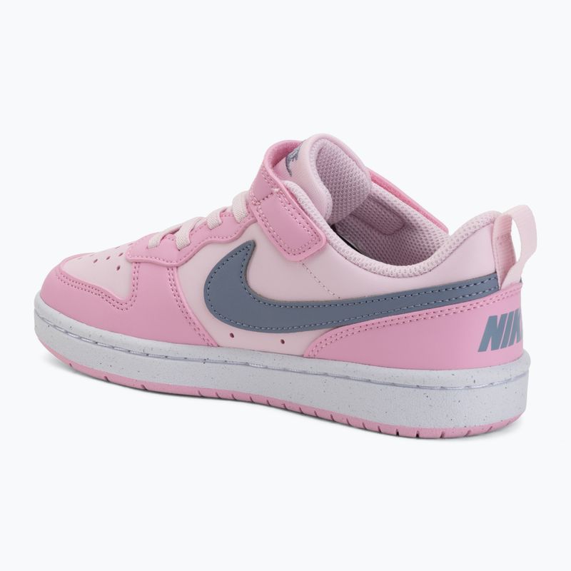 Children's shoes Nike Court Borough Low Recraft pink foam/pink rise/white/ashen slate 3