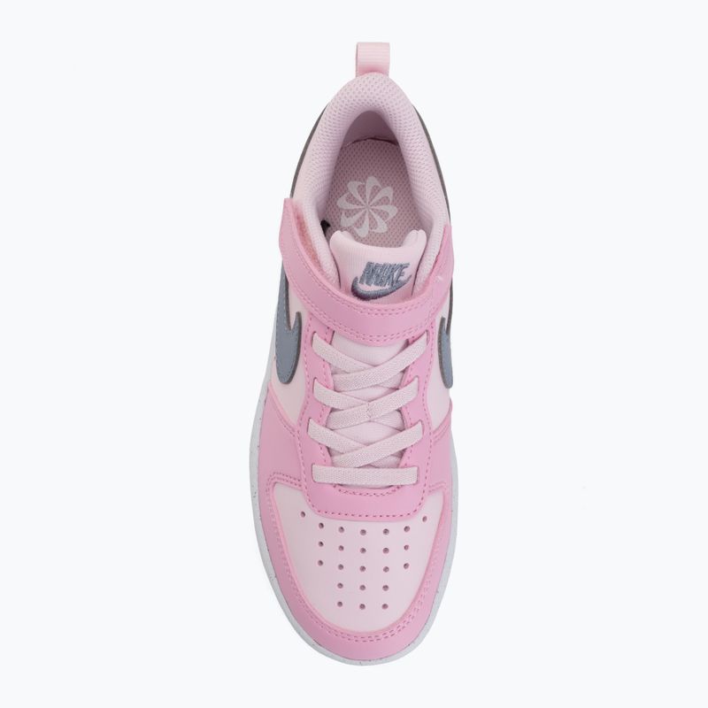 Children's shoes Nike Court Borough Low Recraft pink foam/pink rise/white/ashen slate 5