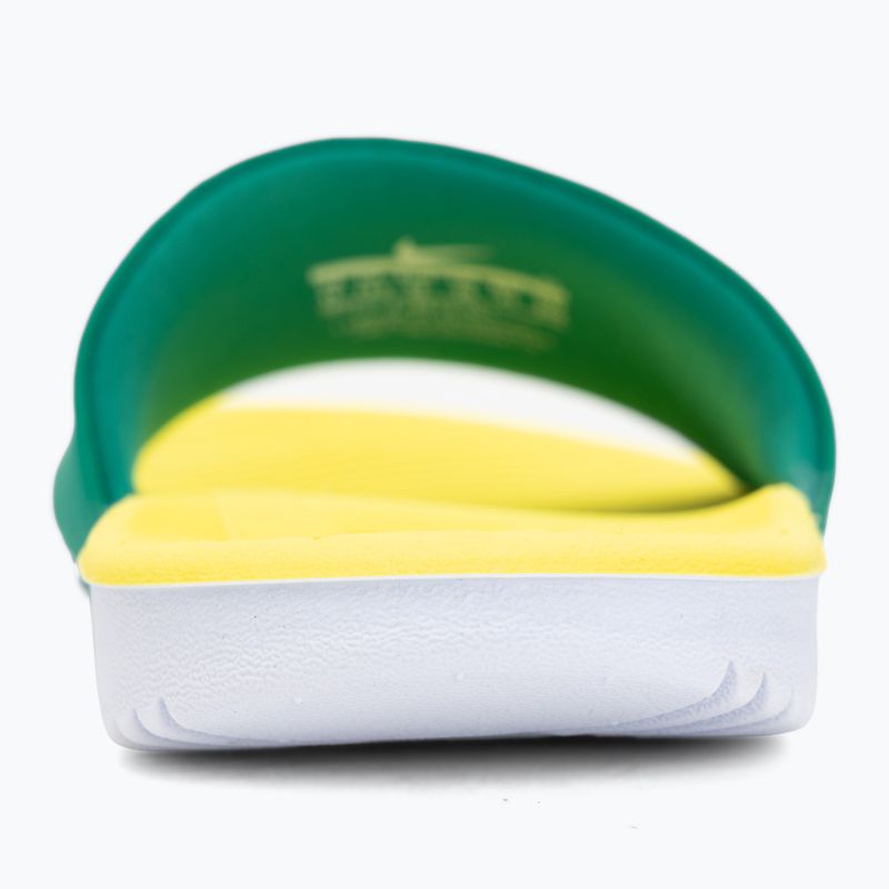 Slides Nike Coffee malachite/sonic yellow/metallic gold 6