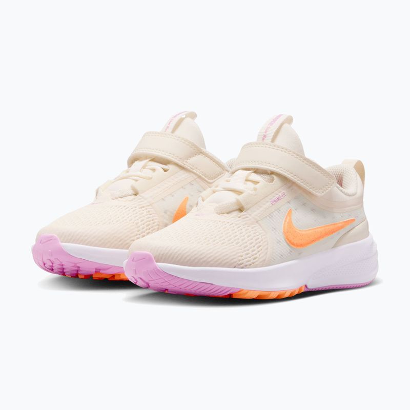 Children's shoes Nike Star Runner 5 chalk/sail/light magenta/orange pulse 3