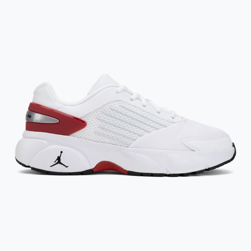Nike Jordan Trunner Flow shoes white/gym red/metallic silver/black 2