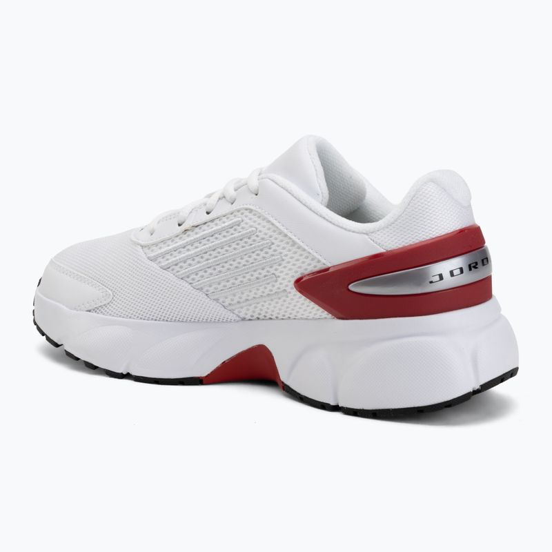 Nike Jordan Trunner Flow shoes white/gym red/metallic silver/black 3