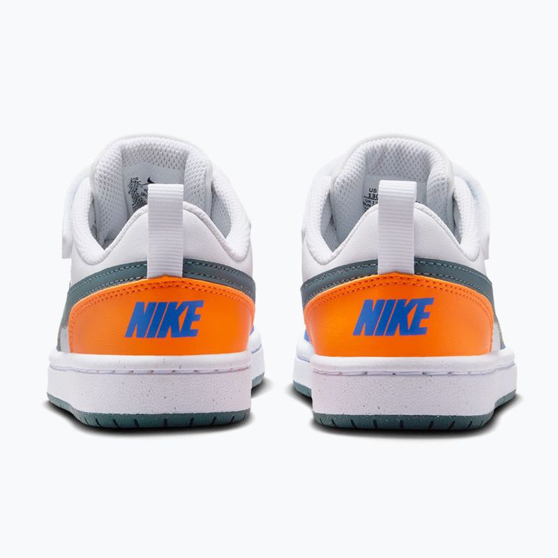 Children's shoes Nike Court Borough Low Recraft white/malachite/mineral slate 4