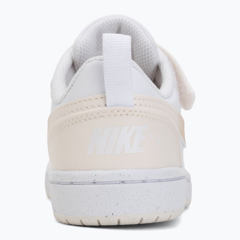 Children's shoes Nike Court Borough Low white/chalk/white/shimmer 6