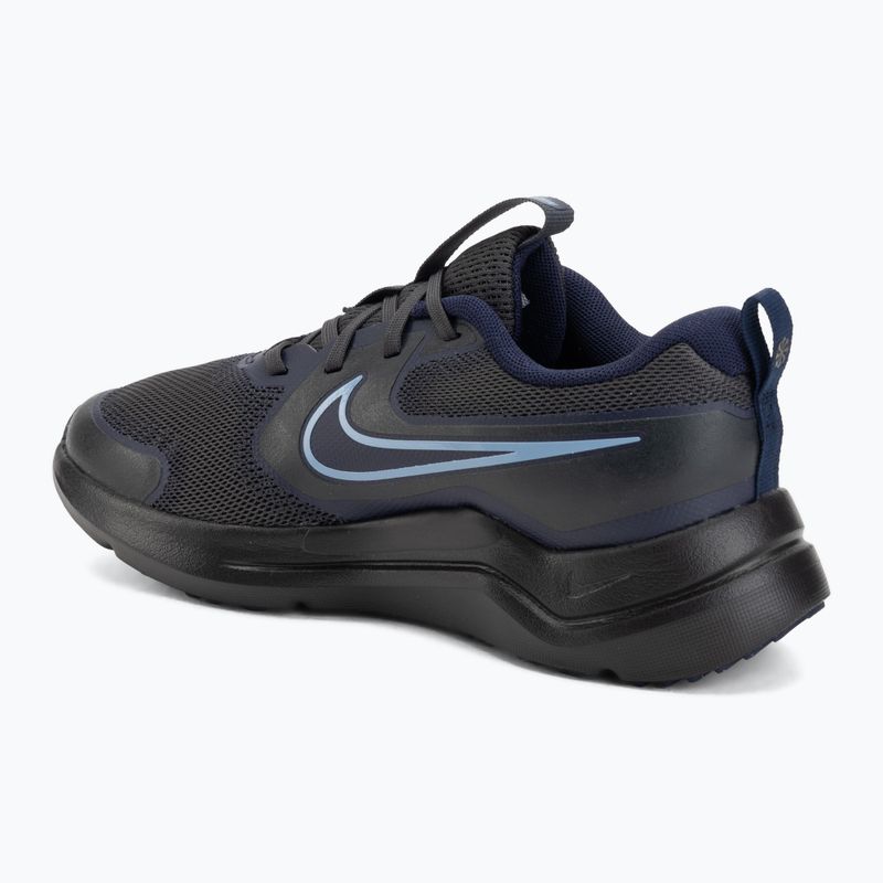 Junior running shoes Nike Cosmic Runner anthracite/blackened blue/work blue 3