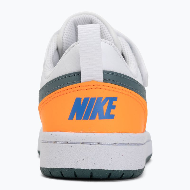 Children's shoes Nike Court Borough Low Recraft white/malachite/mineral slate 6