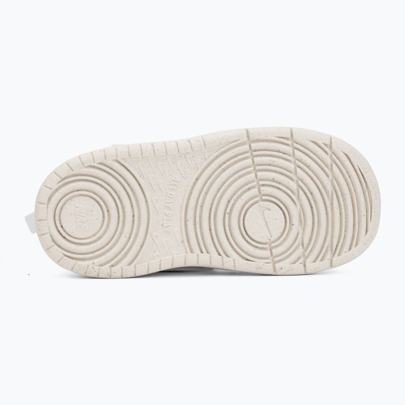 Children's shoes Nike Court Borough Low white/chalk/white/shimmer 4