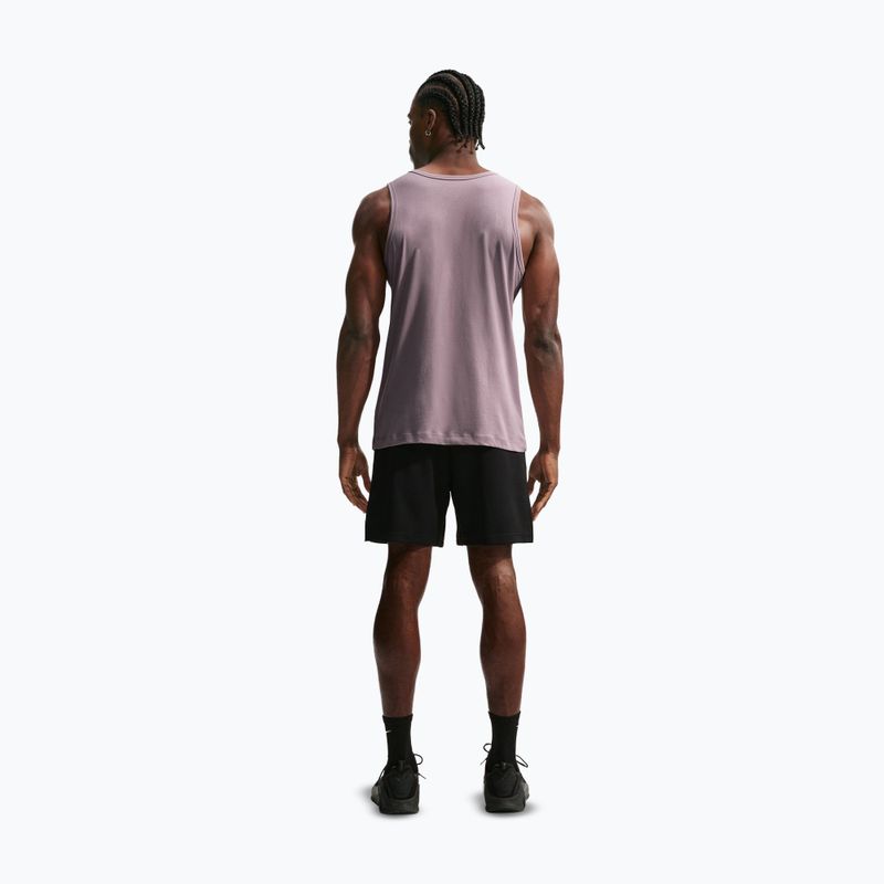 Men's training T-shirt Nike Dri-Fit TT light violet ore/black 3