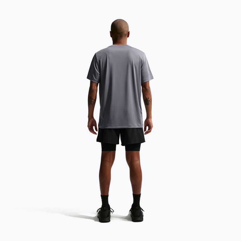 Men's training shirt Nike Dri-FIT Training T-Shirt smoke grey/black 3