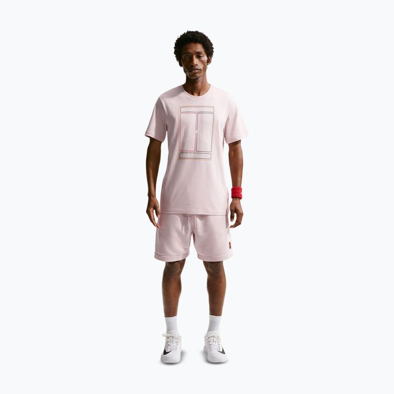 Men's T-shirt Nike Court Heritage silt red 2