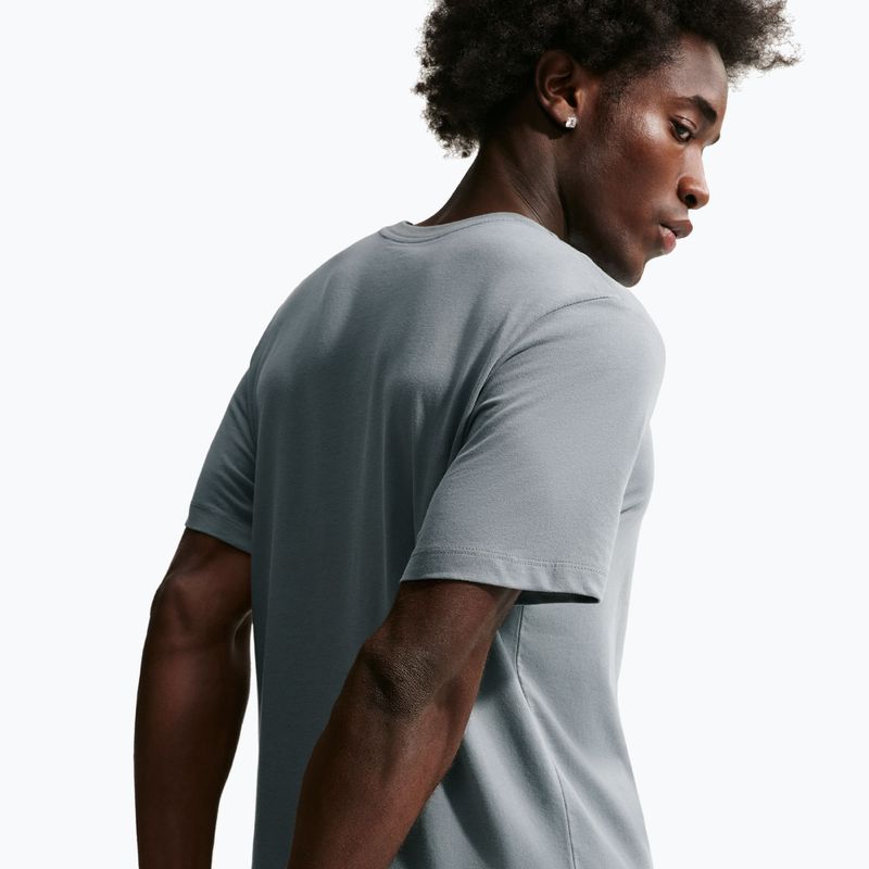 Men's training shirt Nike Dri-Fit Winning smoke grey/black/black 4