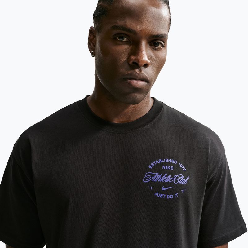Men's T-shirt Nike N.A.C. black/persian violet 5