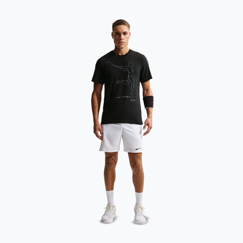 Men's tennis T-shirt Nike Court Dri-Fit black 2
