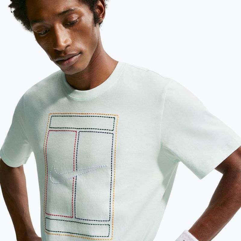 Men's T-shirt Nike Court Heritage barely green 4