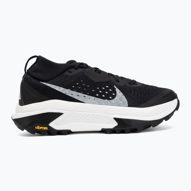 Women's Nike ACG Zegama Trail Running Shoes black/safety orange/summit white 2