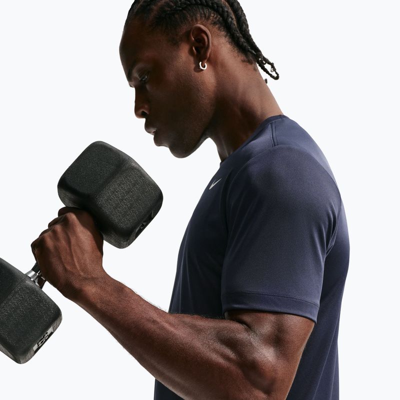 Men's training shirt Nike Dri-FIT Training T-Shirt obsidian/matte silver 6