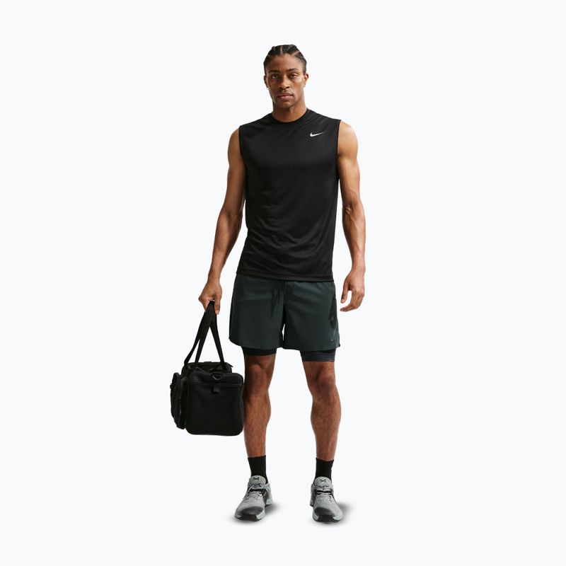 Men's training shirt Nike Dri-FIT Sleeveless Training Top black/matte silver 7