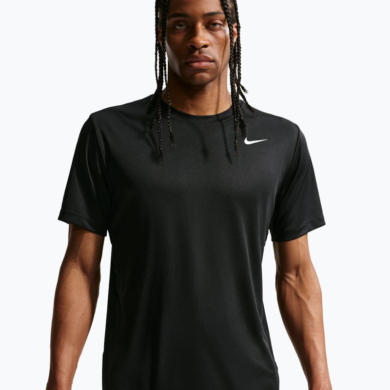 Men's training shirt Nike Dri-FIT Training T-Shirt black/matte silver 4