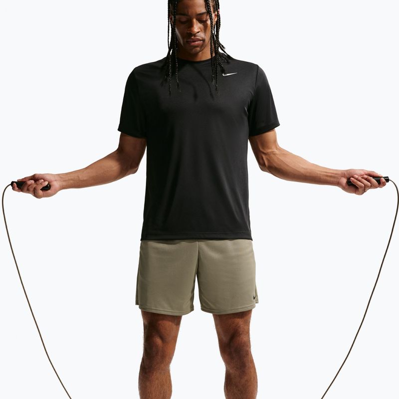 Men's training shirt Nike Dri-FIT Training T-Shirt black/matte silver 6