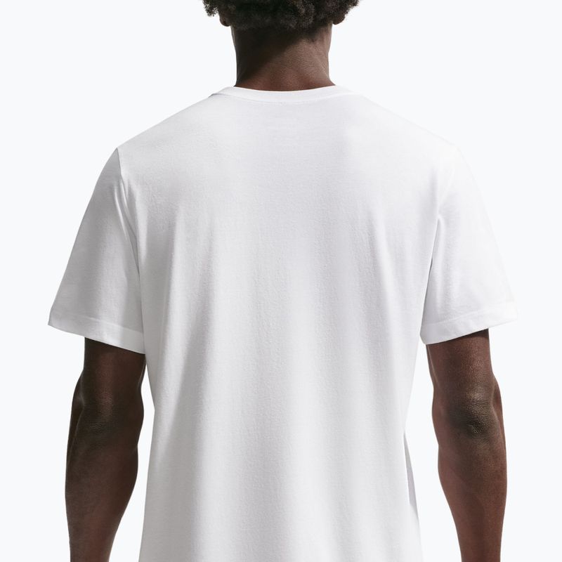 Men's training T-shirt Nike Pro Dri-Fit white/black 5