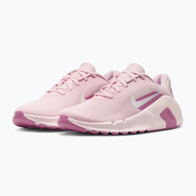 Women's training shoes Nike Flex Train pink foam/pearl pink/peony/white 3