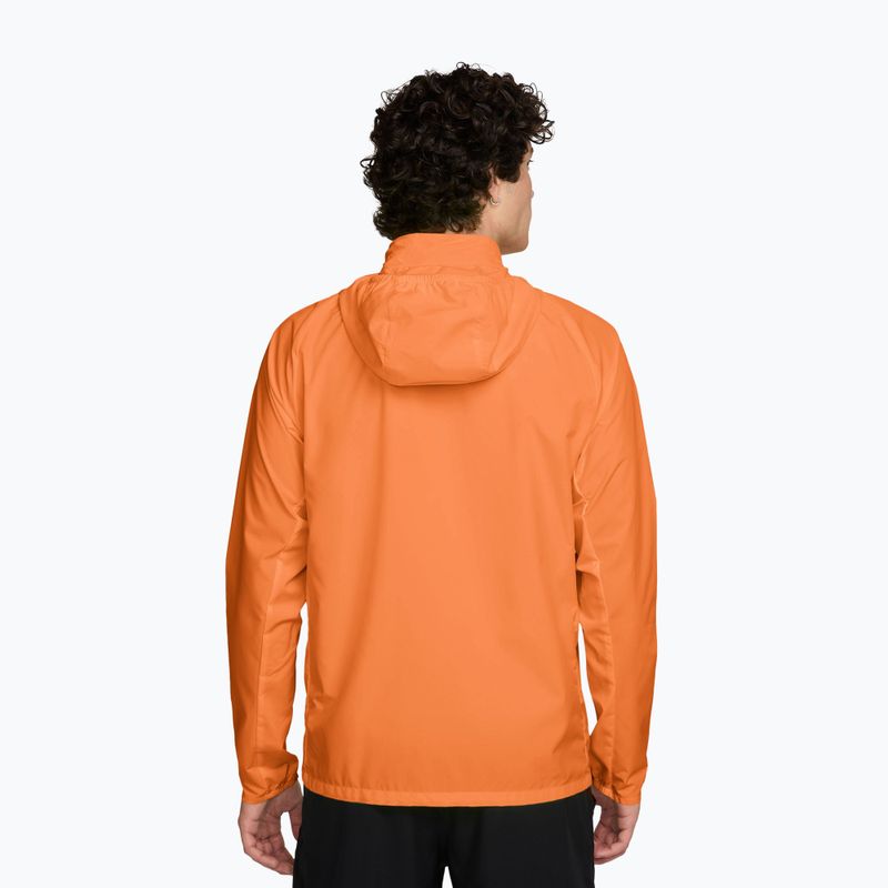 Men's running jacket Nike Miler Repel UV total orange 2