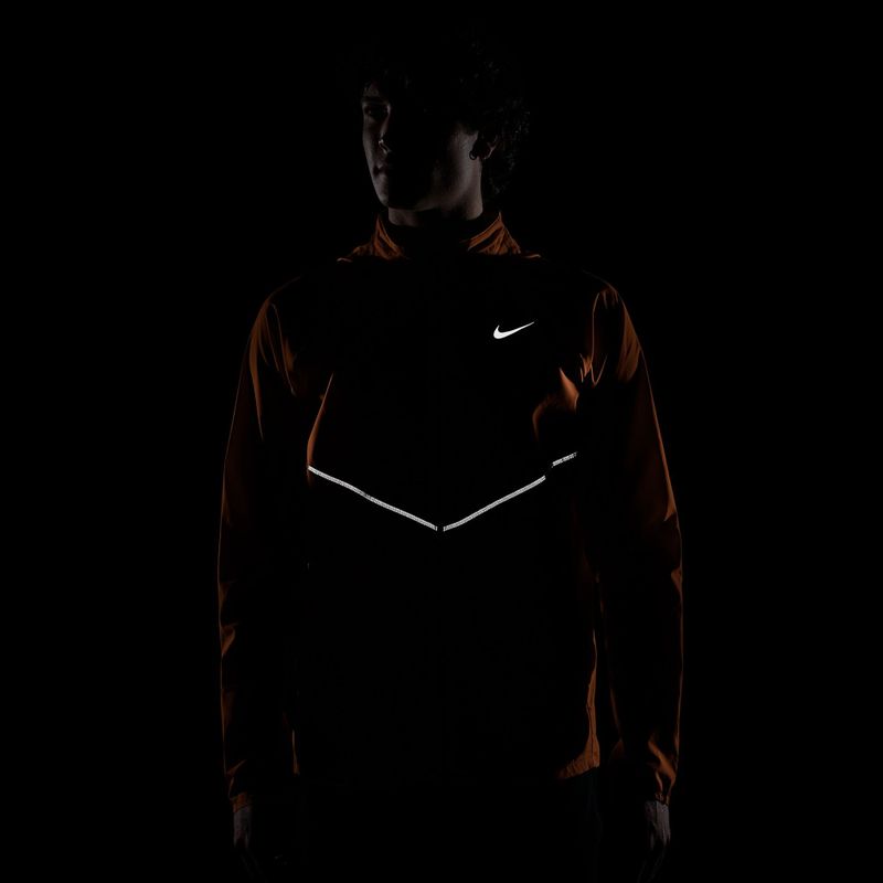 Men's running jacket Nike Miler Repel UV total orange 4