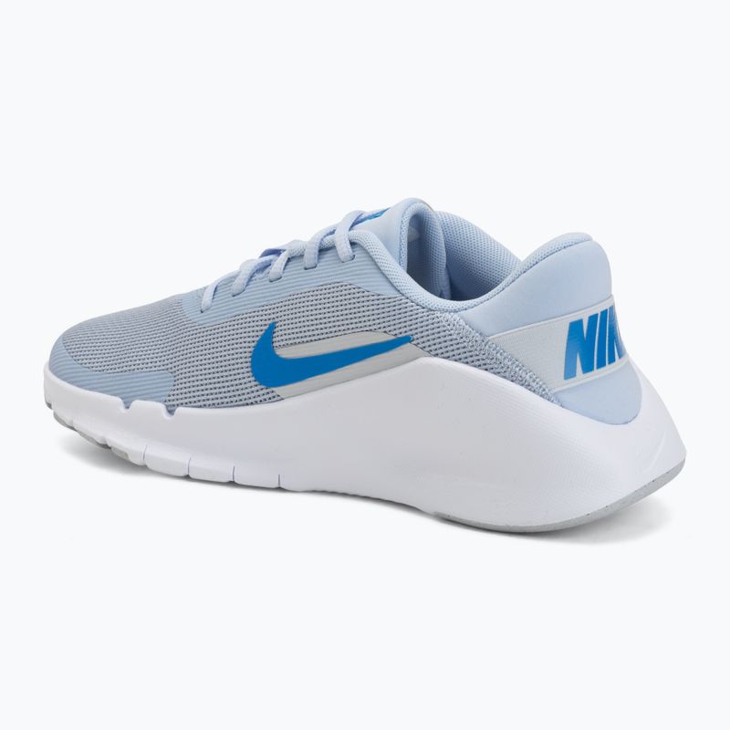 Women's training shoes Nike Flex Train hydrogen blue/light photo blue 3
