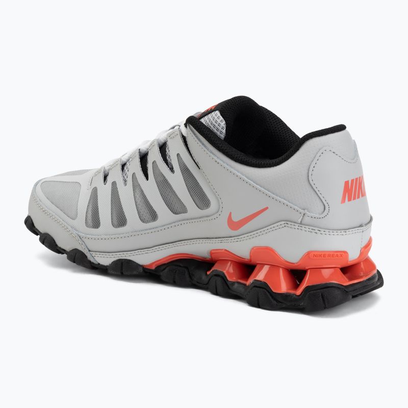 Men's training shoes Nike Reax 8 Tr Mesh grey fog/vast grey/black/light crimson 3