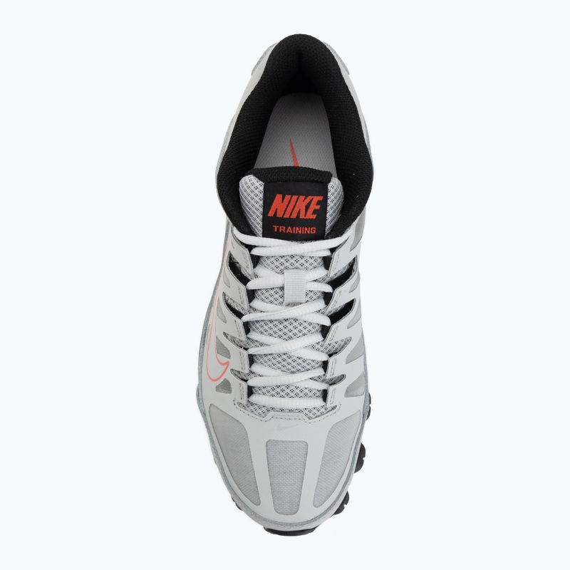 Men's training shoes Nike Reax 8 Tr Mesh grey fog/vast grey/black/light crimson 5