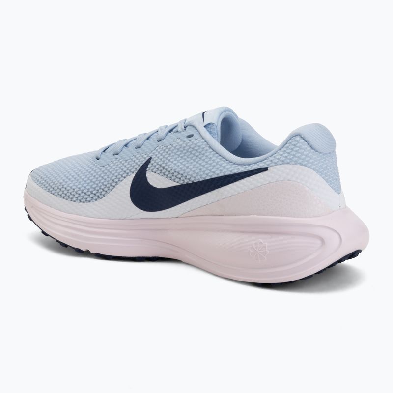 Women's running shoes Nike Revolution 8 hydrogen blue/white/pearl pink/blue void 3