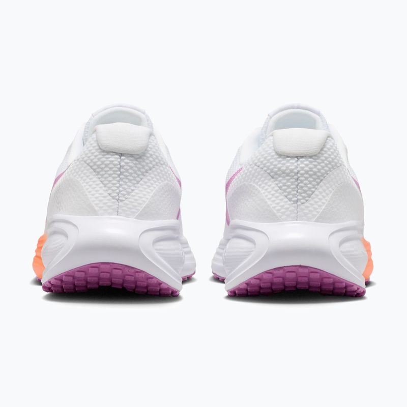 Women's running shoes Nike Revolution 8 white/orange pulse/light magenta 4