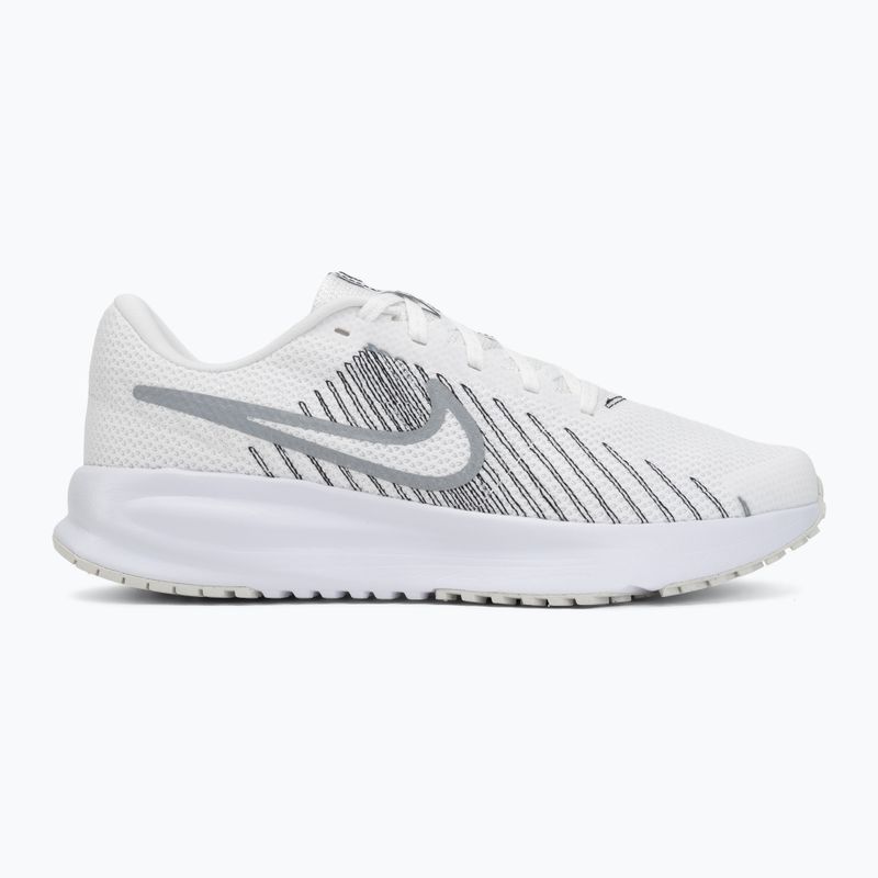 Men's running shoes Nike Run Defy summit white/white/black/metallic silver 2