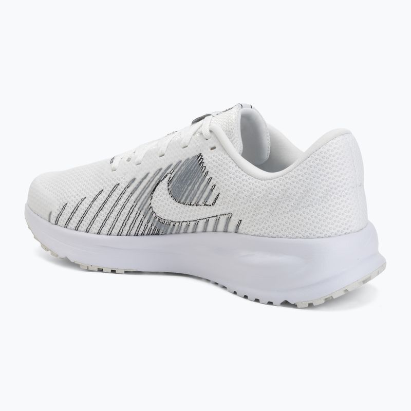 Men's running shoes Nike Run Defy summit white/white/black/metallic silver 3