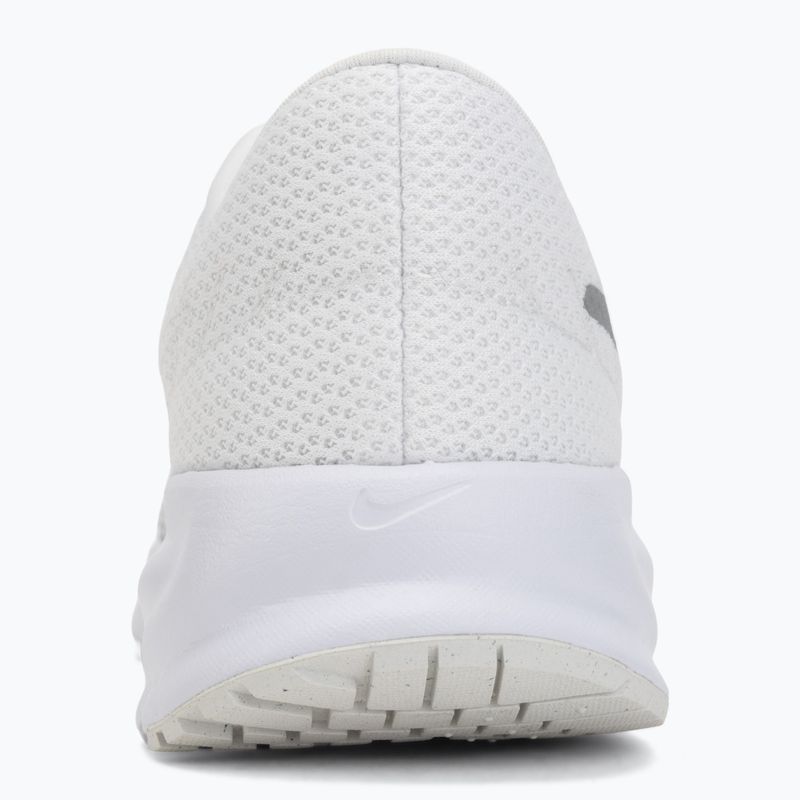 Men's running shoes Nike Run Defy summit white/white/black/metallic silver 6