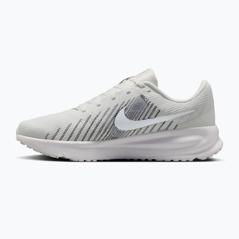 Men's running shoes Nike Run Defy summit white/white/black/metallic silver 2