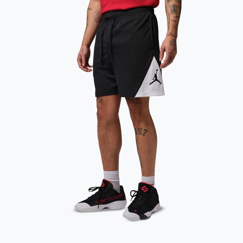 Men's basketball shorts Jordan Sport Dri-Fit black/white/black 4