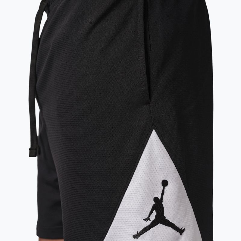 Men's basketball shorts Jordan Sport Dri-Fit black/white/black 6