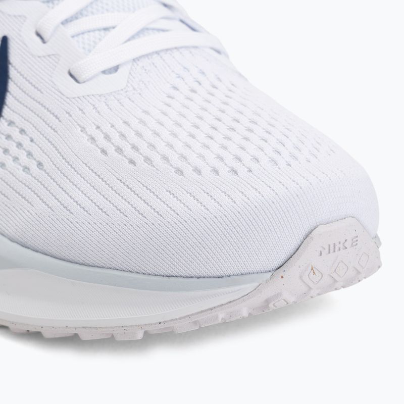Women's running shoes Nike Quest 6 white/pearl pink/work blue/blue void 7