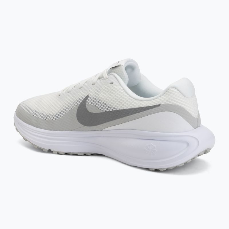 Men's running shoes Nike Revolution 8 summit white/white/metallic silver 3