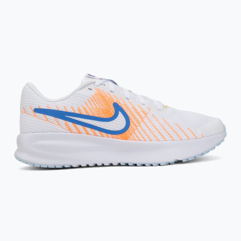 Men's running shoes Nike Run Defy white/topaz gold/blue crystal 2