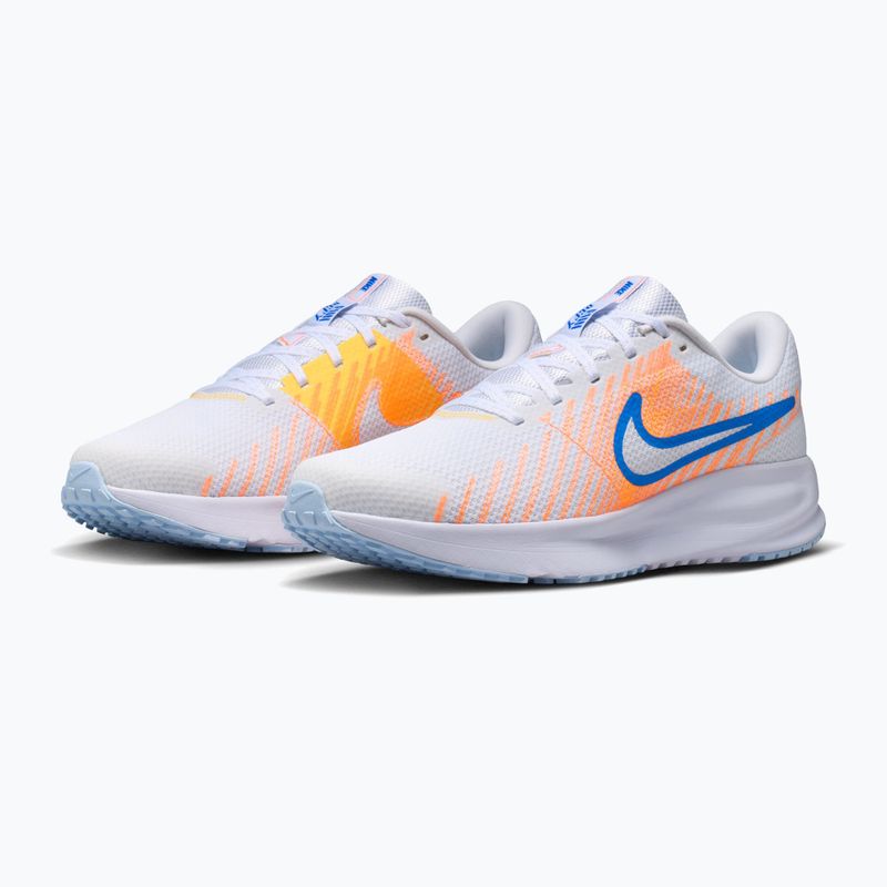 Men's running shoes Nike Run Defy white/topaz gold/blue crystal 3