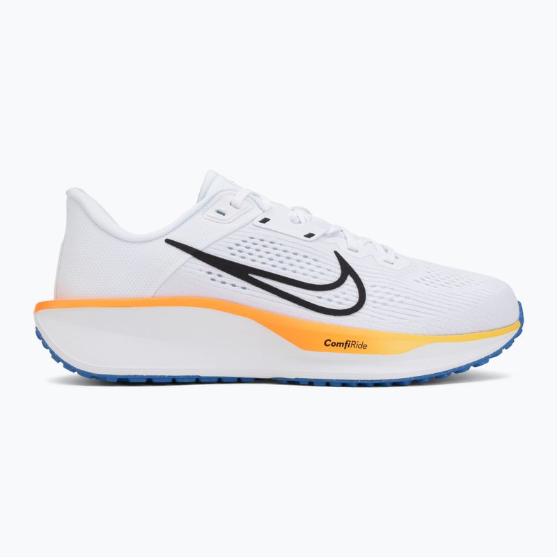 Men's running shoes Nike Quest 6 white/blue crystal/total orange/off noir 2