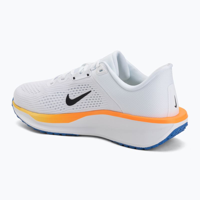 Men's running shoes Nike Quest 6 white/blue crystal/total orange/off noir 3