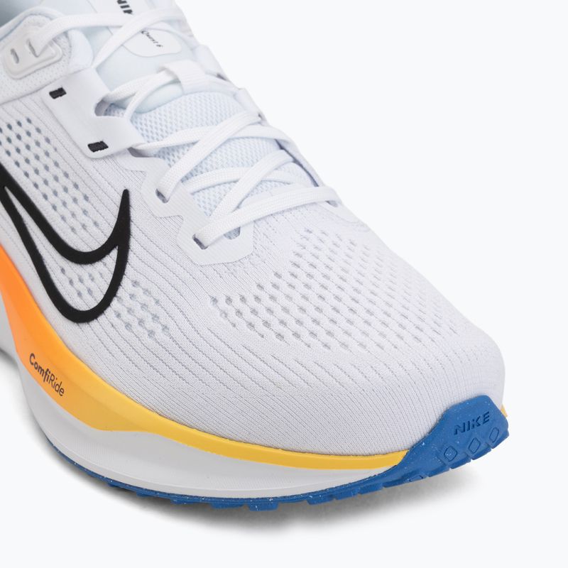 Men's running shoes Nike Quest 6 white/blue crystal/total orange/off noir 7