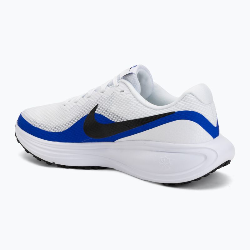 Men's running shoes Nike Revolution 8 white/racer blue/black 3